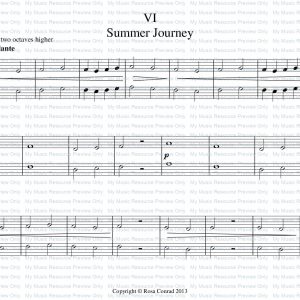 ‘Summer Journey’ from Rosamund Conrad’s Delightfully Easy Piano Duets: Book 2