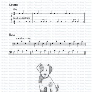 Short Legged Benjy from Fun, Games and Party Pieces for Beginner Piano