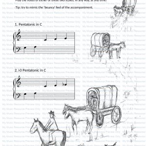 Lazy Wagon Blues from Fun, Games and Party Pieces for Beginner Piano