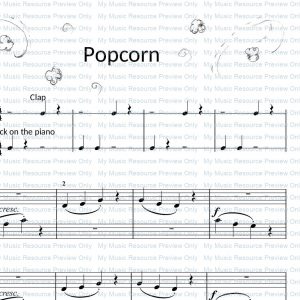 Popcorn (with duet part) from Fun, Games and Party Pieces for Beginner Piano