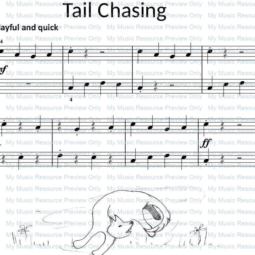 Nosing around and Tail Chasing from Fun, Games and Party Pieces for Beginner Piano