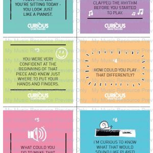 Home Practice Cards for Parents