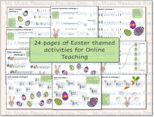 Easter resource teaching collection cover