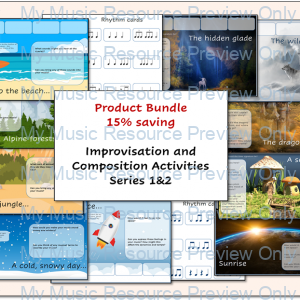 15% off BUNDLE: Improvisation and Composition Activity – Series 1 and Series 2