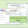 Music Listening Journal Cover