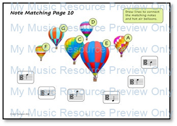 Alto Clef Note Recognition Resource Pack