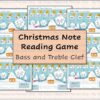 Christmas cottage note reading game cover