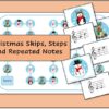 Christmas steps, skips, repeated notes cover