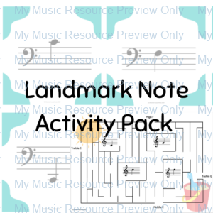 Landmark Note Activity Pack