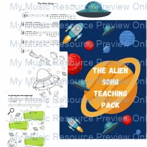 Beginner Songs and Play Pack, The Alien Song, The Caterpillar Song, and Jumping Pirates