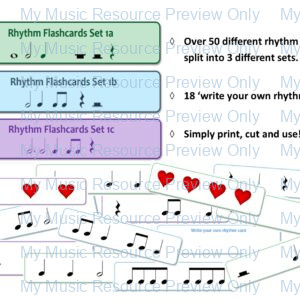 Rhythm Cards (printable)