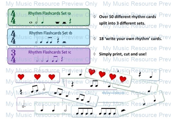 Rhythm cards