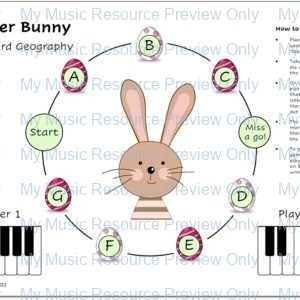 FREE Easter Keyboard Geography Game