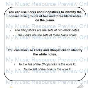 Forks and Chopsticks Keyboard Geography