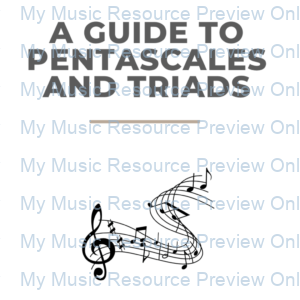 A Guide To Pentascales and Triads