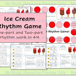 Ice Cream Rhythm Game