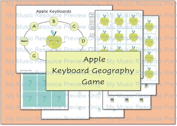 Apple keyboard geography game