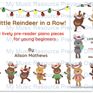 Little Reindeer in a Row! 20% off Bundle Pack