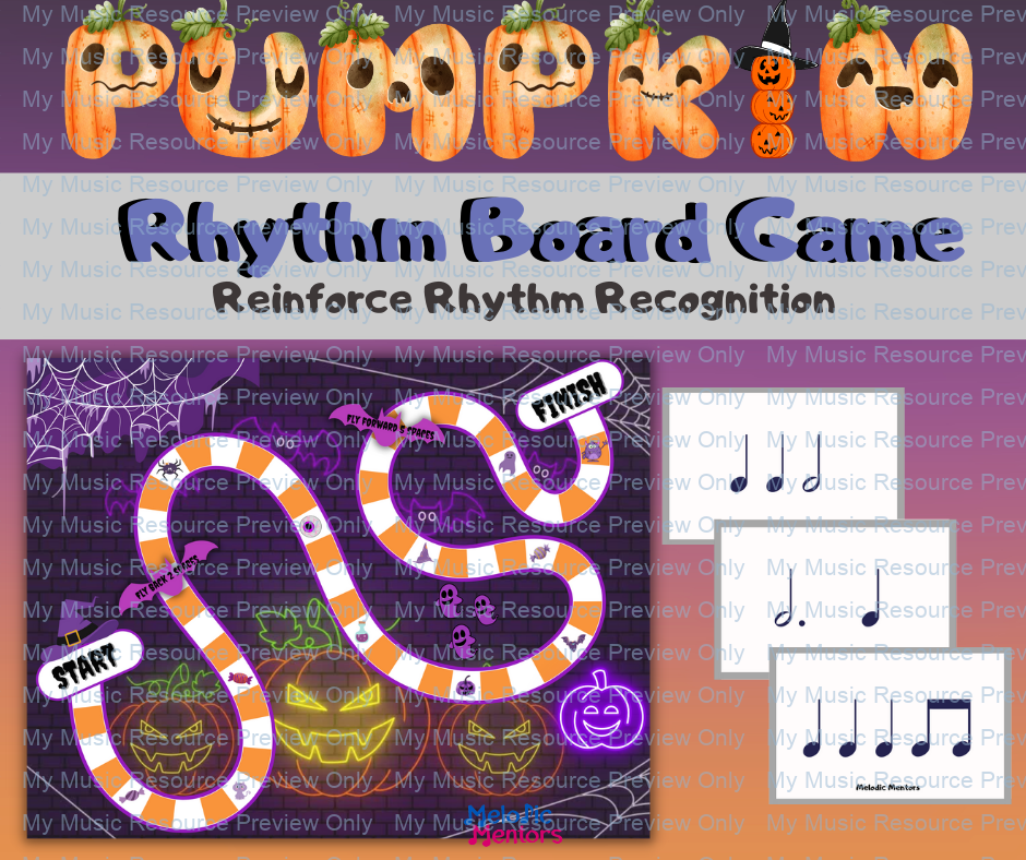 pumpkin rhythms board game