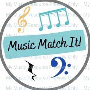 Music Match It! Level 1 and Music Match It! Violin Edition