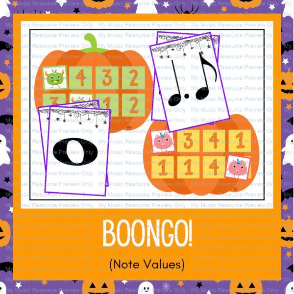 Boongo note values game