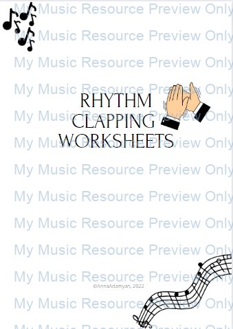 Rhythm clapping worksheets