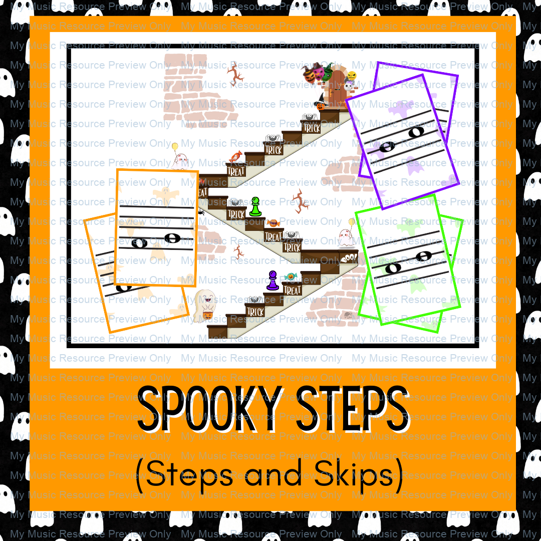 Spooky Steps and Skips Game