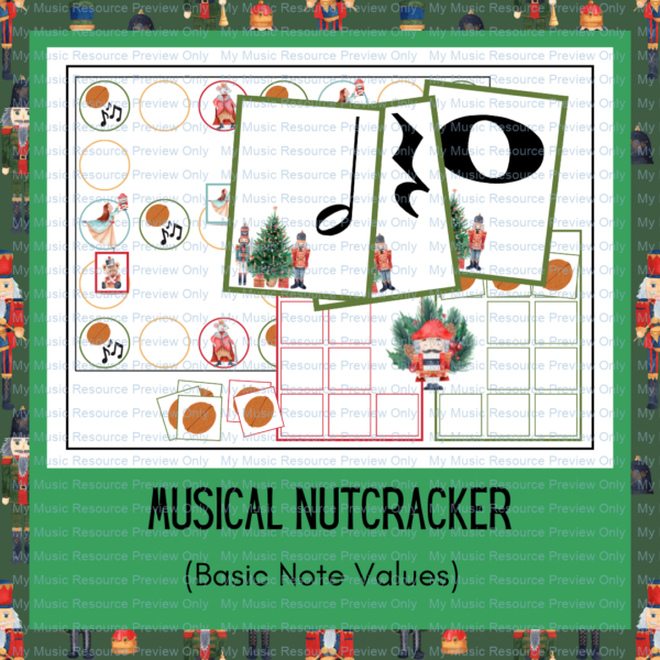 Musical Nutcracker note values