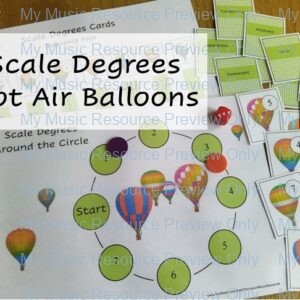 Scale Degrees Hot Air Balloons