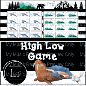High and Low:  Explore the Piano