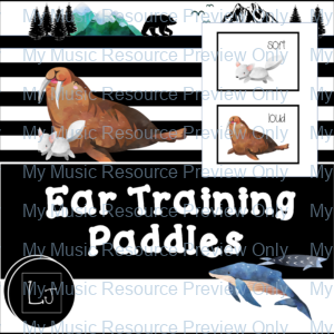Explore the Piano: Ear Training Paddles