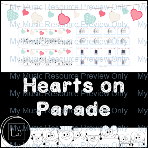 Music Hearts on Parade
