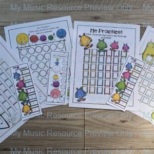 Fun Clip Cards and Practice Records
