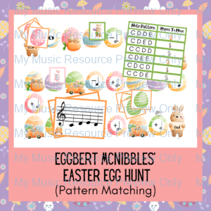 Eggbert McNibbles Easter Egg Hunt | Pattern Matching Game