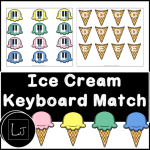 Ice Cream Keyboard Match