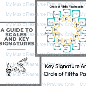 Key Signature And Circle of Fifths Pack (UK Edition)