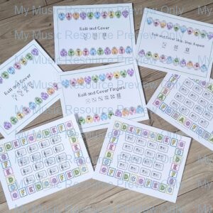 One Page Easter Games:  For Busy Teachers!