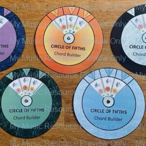 Interactive Circle of Fifths and Chord Builder