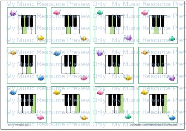 Games for beginners Piano