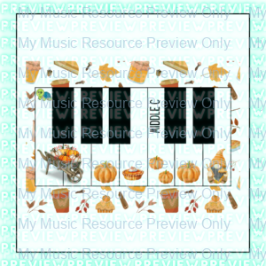 Pumpkin Piano | Middle C position