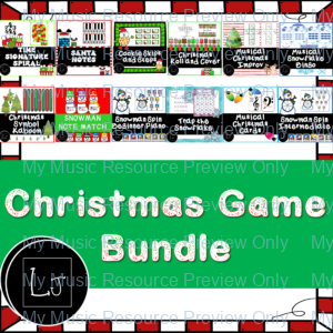 Christmas Music Games Bundle
