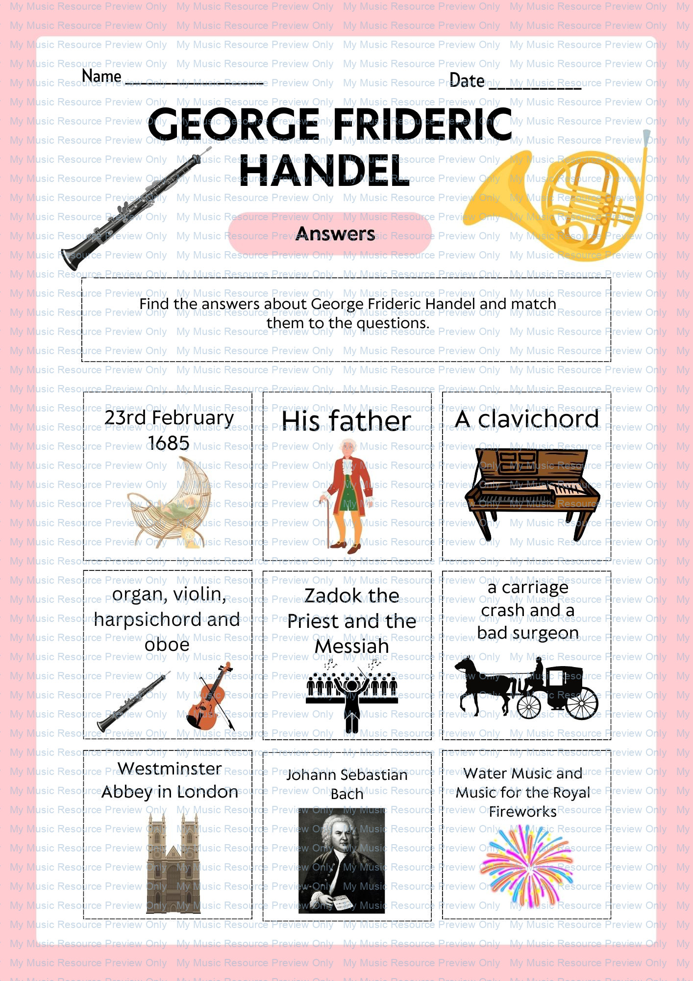 Handel's firework music
