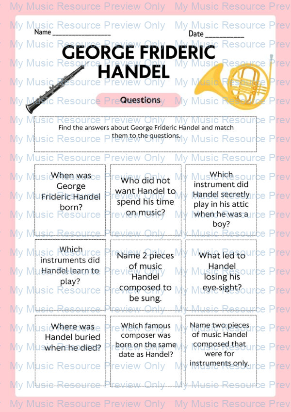 Handel's firework music match facts 2