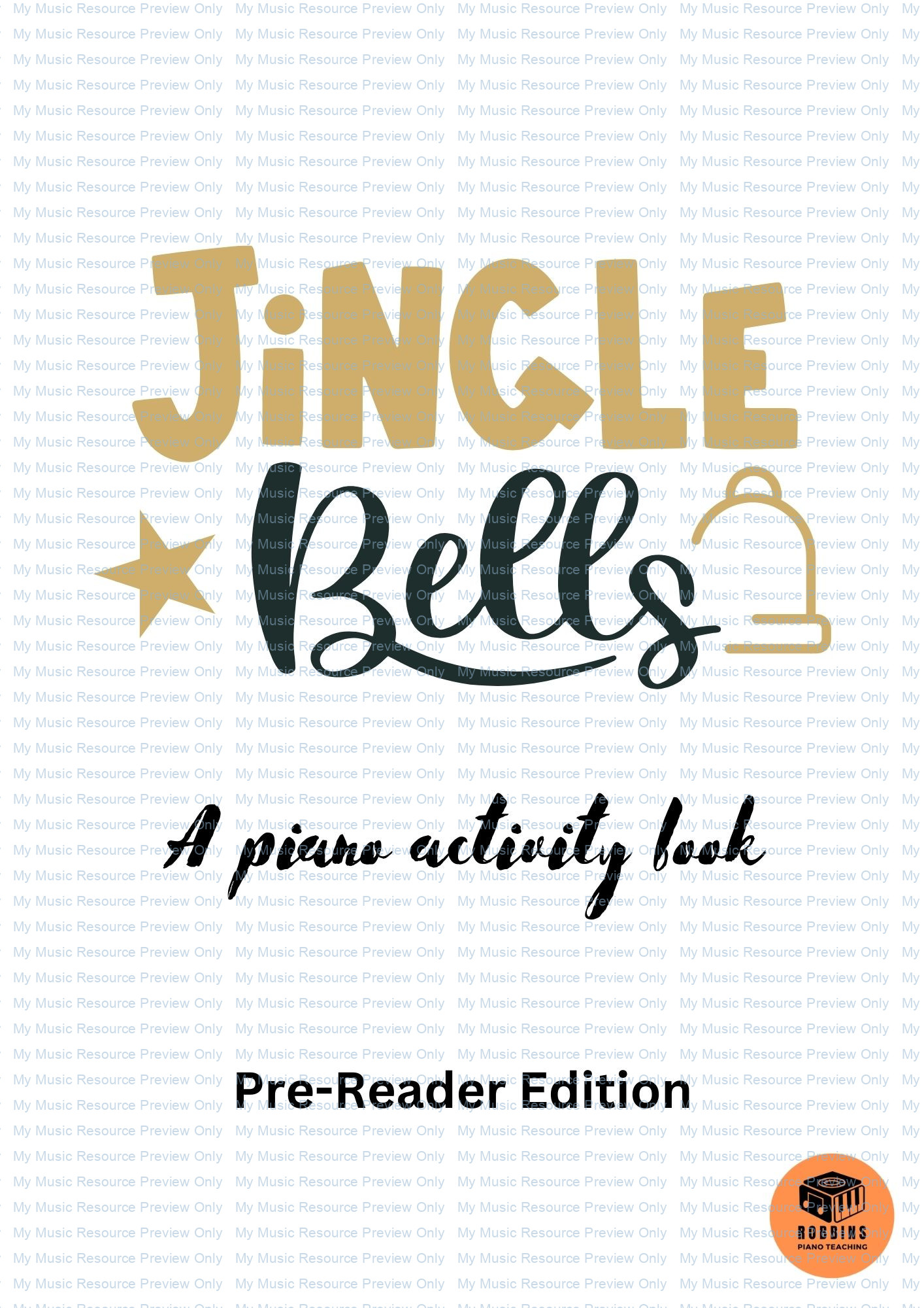 Jingle Bells Pre Reader Piano Cover