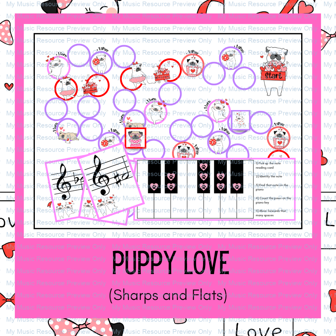 Puppy Love | Sharps and Flats