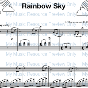 Rainbow Sky | Early Intermediate piano solo