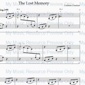 The Lost Memory | Elementary Piano Solo