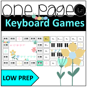 Piano Keyboard Games | Accidentals, Half and Whole Steps