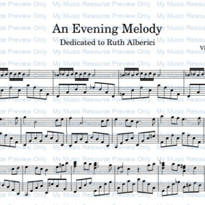 Evening Melody by Vitalij Neugasimov