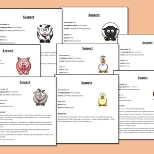 Mystery at Buttercream Farm Note Writing Activity – PIANO VERSION